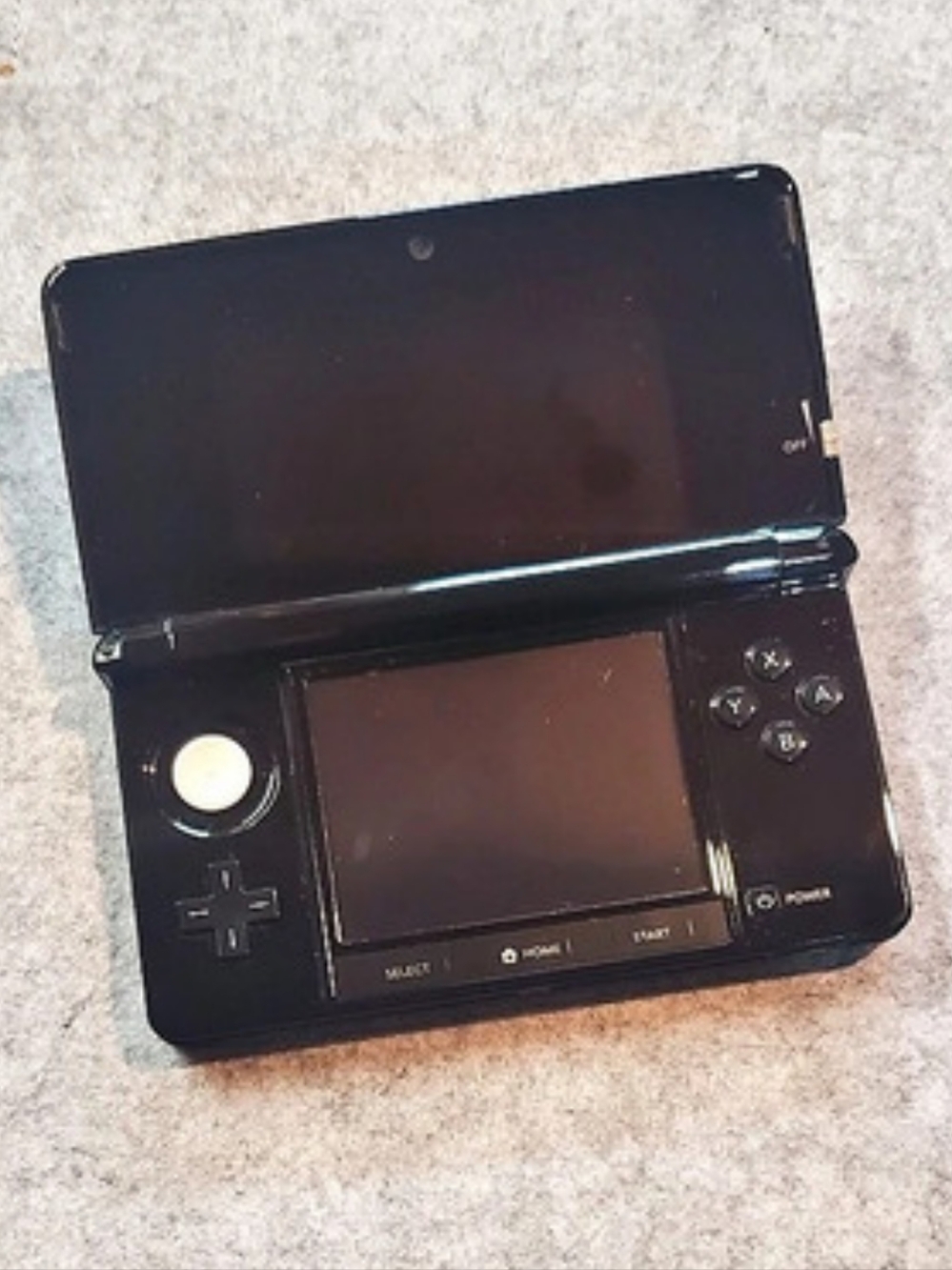 Nintendo 3DS - Japanese Import - RARE Black on Black Color - In Original Box